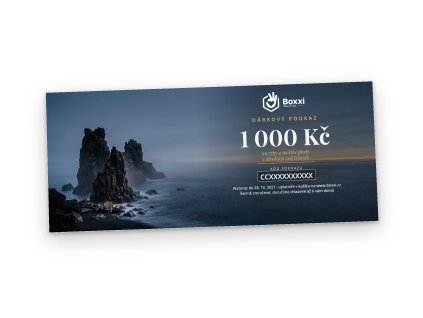 Dárkový poukaz 1000 Kč